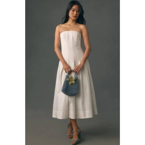 Anthropologie Dresses & Skirts - EUC Anthropologie Mare Mare Strapless A-Line Midi Dress - XL